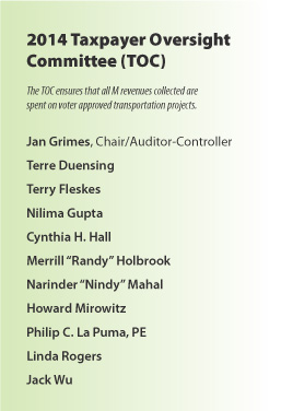 2014 Taxpayer Oversight Committee